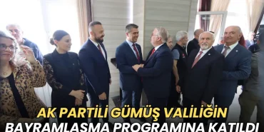 Tekirdağ haberleri - AK Parti Tekirdağ İl Başkanı Ali Gümüş bayramlaşma programına katıldı