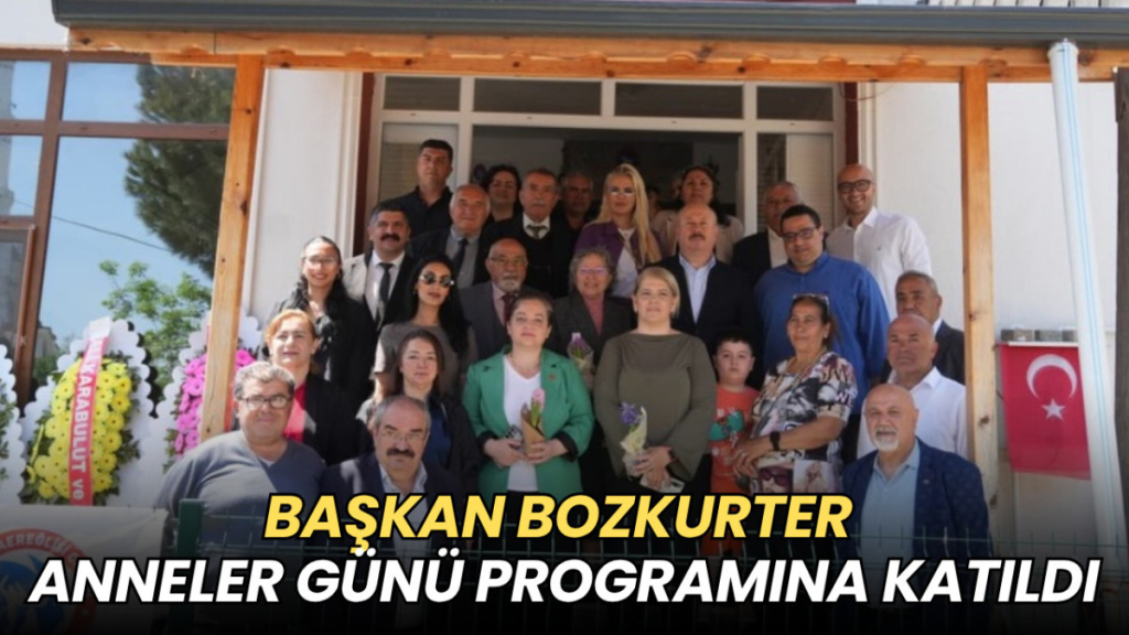 Tekirdağ haberleri - Başkan Bozkurter Anneler Günü programına katıldı
