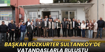Başkan Bozkurter Sultanköy’de vatandaşlarla buluştu 2 Tekirdağ haberleri - Başkan Bozkurter Sultanköy’de vatandaşlarla buluştu