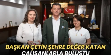 Başkan Çetin, İnsan Kaynakları ve Peyzaj Mimarları Günü’nde personelle buluştu 13 Tekirdağ haberleri - Başkan Çetin, İnsan Kaynakları ve Peyzaj Mimarları Günü’nde personelle buluştu