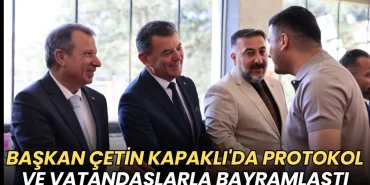 Başkan Çetin Kapaklı'da protokol ve vatandaşlarla bayramlaştı 11 Tekirdağ haberleri - Başkan Çetin Kapaklı'da protokol ve vatandaşlarla bayramlaştı