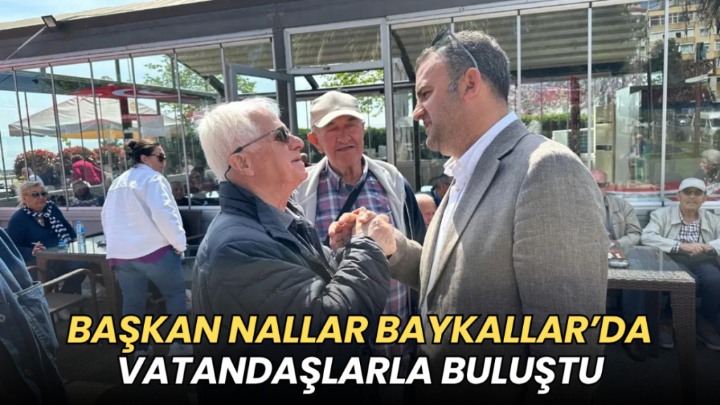 Tekirdağ haberleri - Başkan Nallar Hürriyet Mahallesi’nde vatandaşlarla buluştu