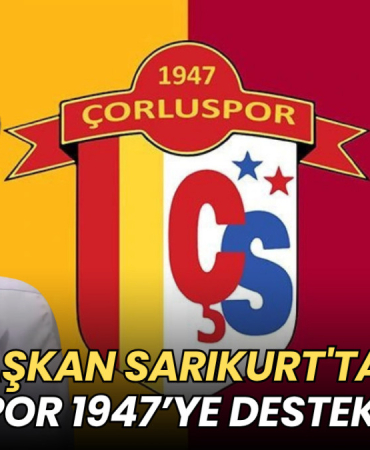 Başkan Sarıkurt'tan Çorluspor 1947’ye destek çağrısı 8 Tekirdağ haberleri - Başkan Sarıkurt'tan Çorluspor 1947’ye destek çağrısı
