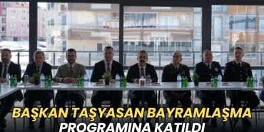 Tekirdağ haberleri - Başkan Taşyasan bayramlaşma programına katıldı