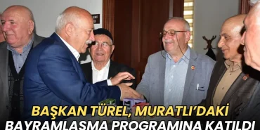 Başkan Varol Türel, Muratlı’daki bayramlaşma programına katıldı 15 Tekirdağ haberleri - Başkan Varol Türel, Muratlı’daki bayramlaşma programına katıldı