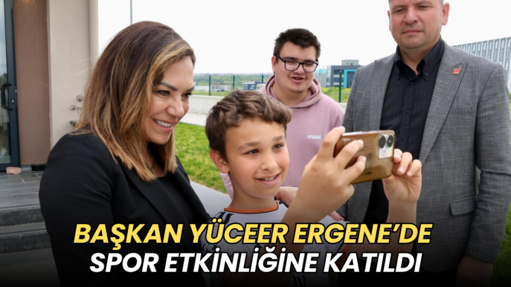 Tekirdağ haberleri - Başkan Yüceer Ergene’de spor etkinliğine katıldı