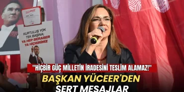 Başkan Yüceer'den sert mesajlar: Hiçbir güç milletin iradesini teslim alamaz! 4 Tekirdağ haberleri - Başkan Yüceer'den sert mesajlar: Hiçbir güç milletin iradesini teslim alamaz!