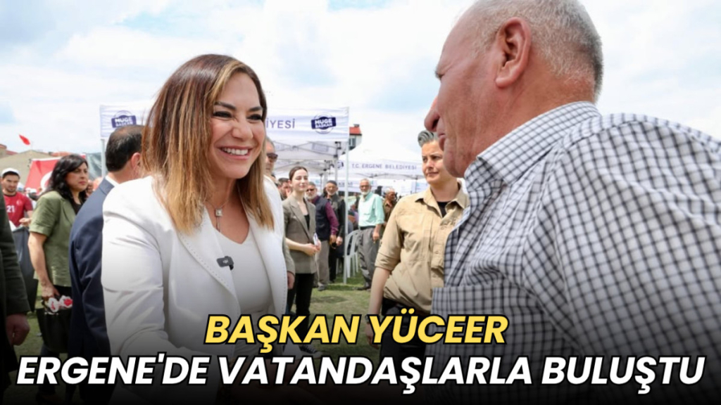 Tekirdağ haberleri - Candan Yüceer Ergene'de vatandaşlarla buluştu