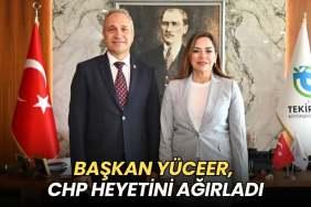 Tekirdağ haberleri - Candan Yüceer, CHP heyetini Tekirdağ Büyükşehir Belediyesi’nde ağırladı