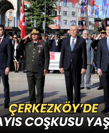Tekirdağ haberleri - Çerkezköy’de 19 Mayıs coşkusu yaşandı