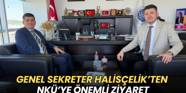Ergül Halisçelik’ten NKÜ’ye ziyaret: Üniversite-şehir iş birliği masada 6 Tekirdağ haberleri - Ergül Halisçelik’ten NKÜ’ye ziyaret: Üniversite-şehir iş birliği masada