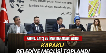 Kapaklı Belediye Meclisi toplandı: Kadro, satış ve imar kararları alındı 1 Tekirdağ haberleri - Kapaklı Belediye Meclisi toplandı: Kadro, satış ve imar kararları alındı