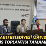 Tekirdağ haberleri - Kapaklı Belediyesi Mayıs ayı meclis toplantısı tamamlandı