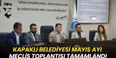 Kapaklı Belediyesi Mayıs ayı meclis toplantısı tamamlandı 19 Tekirdağ haberleri - Kapaklı Belediyesi Mayıs ayı meclis toplantısı tamamlandı