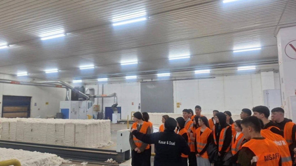 Tekirdağ haberleri - Tekirdağ’da meslek liseliler sektörle buluştu