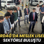 Tekirdağ’da meslek liseliler sektörle buluştu 13 Tekirdağ haberleri - Tekirdağ’da meslek liseliler sektörle buluştu