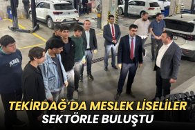Tekirdağ’da meslek liseliler sektörle buluştu 8 Tekirdağ haberleri - Tekirdağ’da meslek liseliler sektörle buluştu