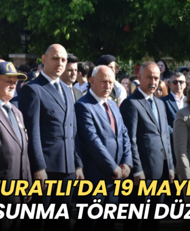 Tekirdağ haberleri - Muratlı’da 19 Mayıs çelenk sunma töreni düzenlendi