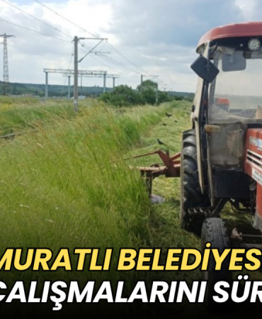 Tekirdağ haberleri - Muratlı Belediyesi temizlik çalışmalarını sürdürüyor