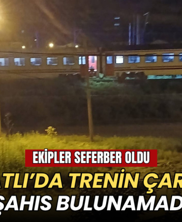 Muratlı’da trenin çarptığı iddia edilen kişi bulunamadı 9 Tekirdağ haberleri - Muratlı’da trenin çarptığı iddia edilen kişi bulunamadı