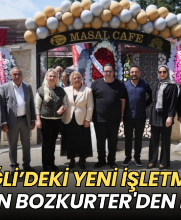 Marmaraereğlisi'ndeki yeni işletmeye Başkan Bozkurter'den destek 4 Marmaraereğlisi'ndeki yeni işletmeye Başkan Bozkurter'den destek