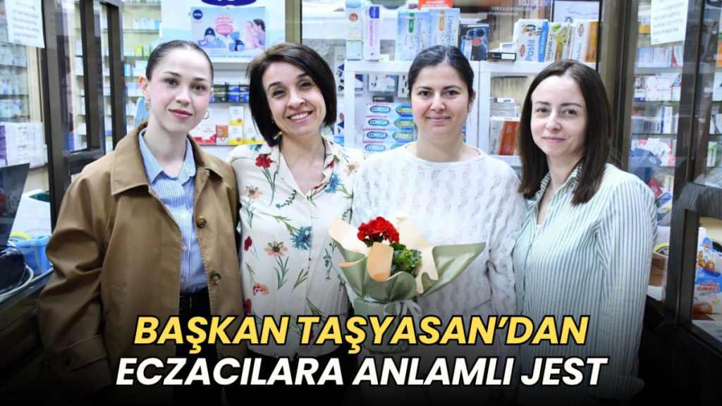 Tekirdağ haberleri - Başkan Taşyasan'dan eczacılara anlamlı jest