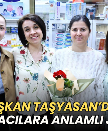 Başkan Taşyasan'dan Saray'da eczacılara anlamlı jest 9 Tekirdağ haberleri - Başkan Taşyasan'dan eczacılara anlamlı jest
