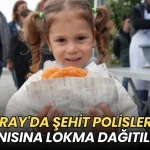 Tekirdağ haberleri - Saray'da şehit polislerin anısına lokma dağıtıldı