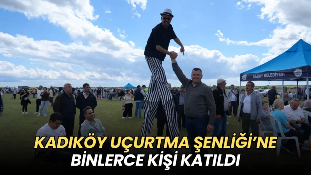 Tekirdağ haberleri - Kadıköy Uçurtma Şenliği’ne binlerce kişi katıldı