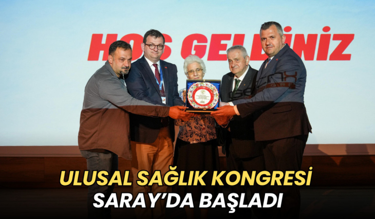 Ulusal sağlık kongresi Saray’da başladı 1 Tekirdağ haberleri - Ulusal sağlık kongresi Saray’da başladı