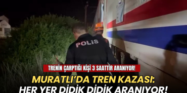 Muratlı'da tren kazası: Trenin çarptığı kişi 3 saattir aranıyor! 21 Tekirdağ haberleri - Muratlı'da tren kazası: Trenin çarptığı kişi 3 saattir aranıyor!