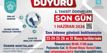 Tekirdağ haberleri - Süleymanpaşa Belediyesi vezneleri tatilde de açık olacak