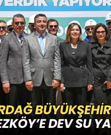 Tekirdağ Büyükşehir'den Çerkezköy’e dev su yatırımı 9 Tekirdağ haberleri - Tekirdağ Büyükşehir'den Çerkezköy’e dev su yatırımı