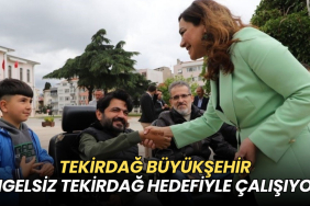 Tekirdağ haberleri - Tekirdağ Büyükşehir "Engelsiz Tekirdağ" hedefiyle çalışıyor!