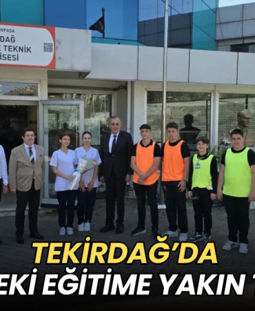 Tekirdağ’da mesleki eğitime yakın takip 5 Tekirdağ haberleri - Tekirdağ’da mesleki eğitime yakın takip