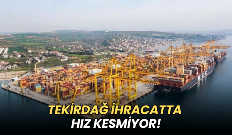 Tekirdağ’ın nisan ayı ihracatı 222 milyon doları geçti 6 Tekirdağ haberleri - Tekirdağ’ın nisan ayı ihracatı 222 milyon doları geçti