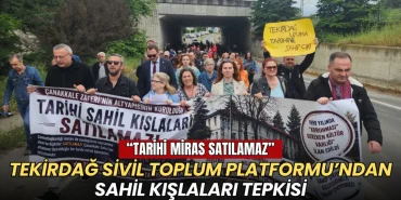 Tekirdağ Sivil Toplum Platformu’ndan Sahil Kışlaları tepkisi: “Tarihi miras satılamaz” 1 Tekirdağ haberleri - Tekirdağ Sivil Toplum Platformu’ndan Sahil Kışlaları tepkisi: “Tarihi miras satılamaz”