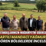 Tekirdağ haberleri - AK Partili Mandacı duyurdu: Süleymanpaşa’da yağmurdan etkilenen çiftçiler için destek süreci başlatıldı