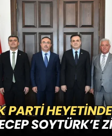 Tekirdağ haberleri - AK Parti heyetinden Vali Recep Soytürk’e ziyaret