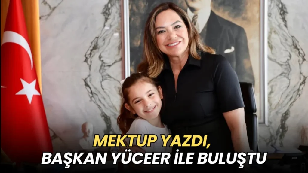 Tekirdağ haberleri - Mektup yazdı, Başkan Yüceer ile buluştu
