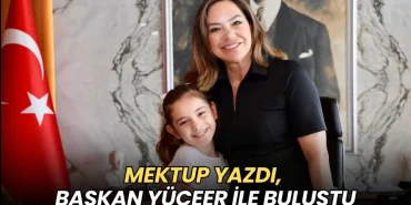 Tekirdağ haberleri - Mektup yazdı, Başkan Yüceer ile buluştu