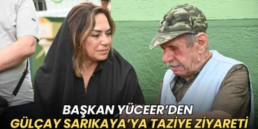 Candan Yüceer’den Gülçay Sarıkaya’ya taziye ziyareti 4 Tekirdağ haberleri - Candan Yüceer’den Gülçay Sarıkaya’ya taziye ziyareti