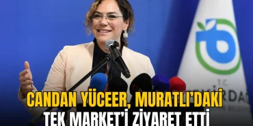 Candan Yüceer basın mensuplarıyla bir araya geldi 10 Tekirdağ haberleri - Candan Yüceer basın mensuplarıyla bir araya geldi