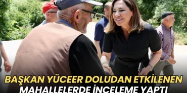 Candan Yüceer, Süleymanpaşa'da doludan etkilenen mahallelerde üreticileri ziyaret etti 9 Tekirdağ haberleri - Candan Yüceer doludan etkilenen mahallelerde üreticileri ziyaret etti