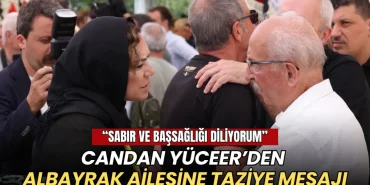 Tekirdağ haberleri - Candan Yüceer’den Albayrak ailesine taziye mesajı
