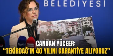 Candan Yüceer: “Tekirdağ’ın 30-40 yılını garanti altına alıyoruz” 24 Tekirdağ haberleri - Candan Yüceer: “Tekirdağ’ın 30-40 yılını garanti altına alıyoruz”