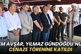 Tekirdağ haberleri - Cem Avşar, Yılmaz Gündoğdu’nun cenaze törenine katıldı