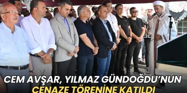 Cem Avşar, Yılmaz Gündoğdu’nun cenaze törenine katıldı 1 Tekirdağ haberleri - Cem Avşar, Yılmaz Gündoğdu’nun cenaze törenine katıldı