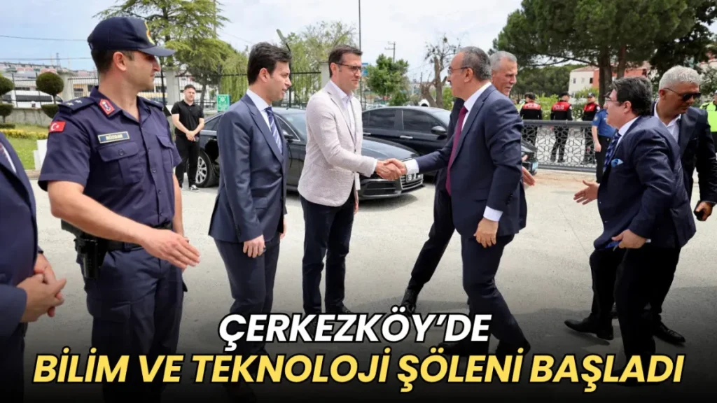 Çerkezköy haberleri - Çerkezköy’de bilim ve teknoloji şöleni başladı