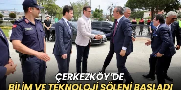 Çerkezköy haberleri - Çerkezköy’de bilim ve teknoloji şöleni başladı